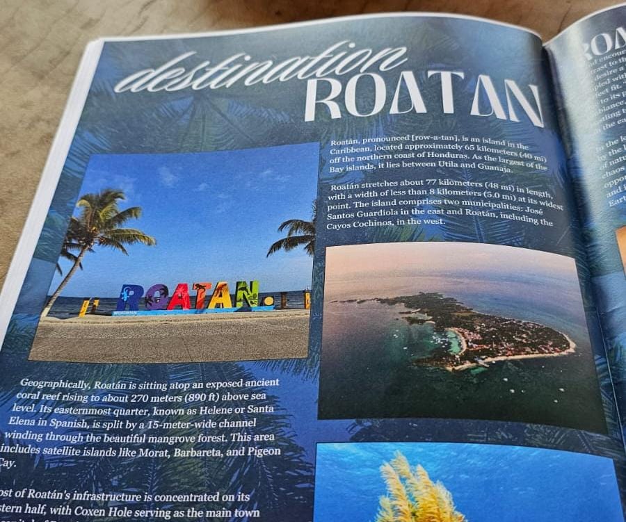 Photograph of Malapascua Island , Philippines which appeared in a developer brochure attempting to give the impression it was part of the Bay Islands
